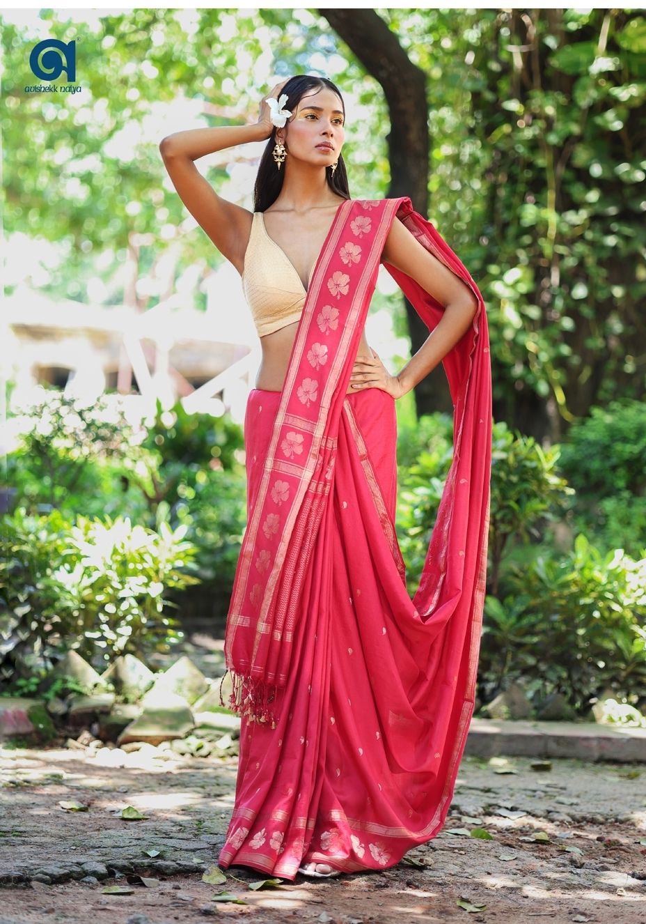 Handwoven Jamdani Saree