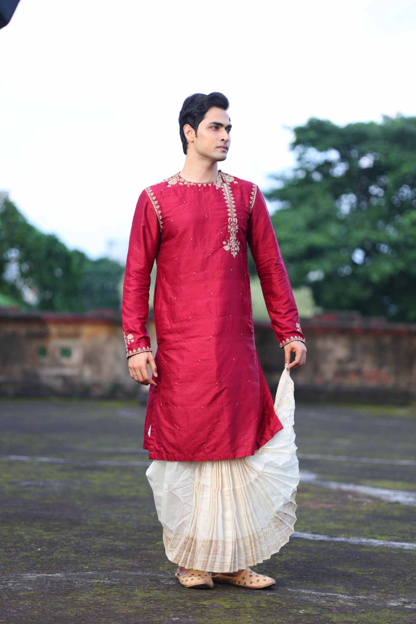 Pure Silk Kurta