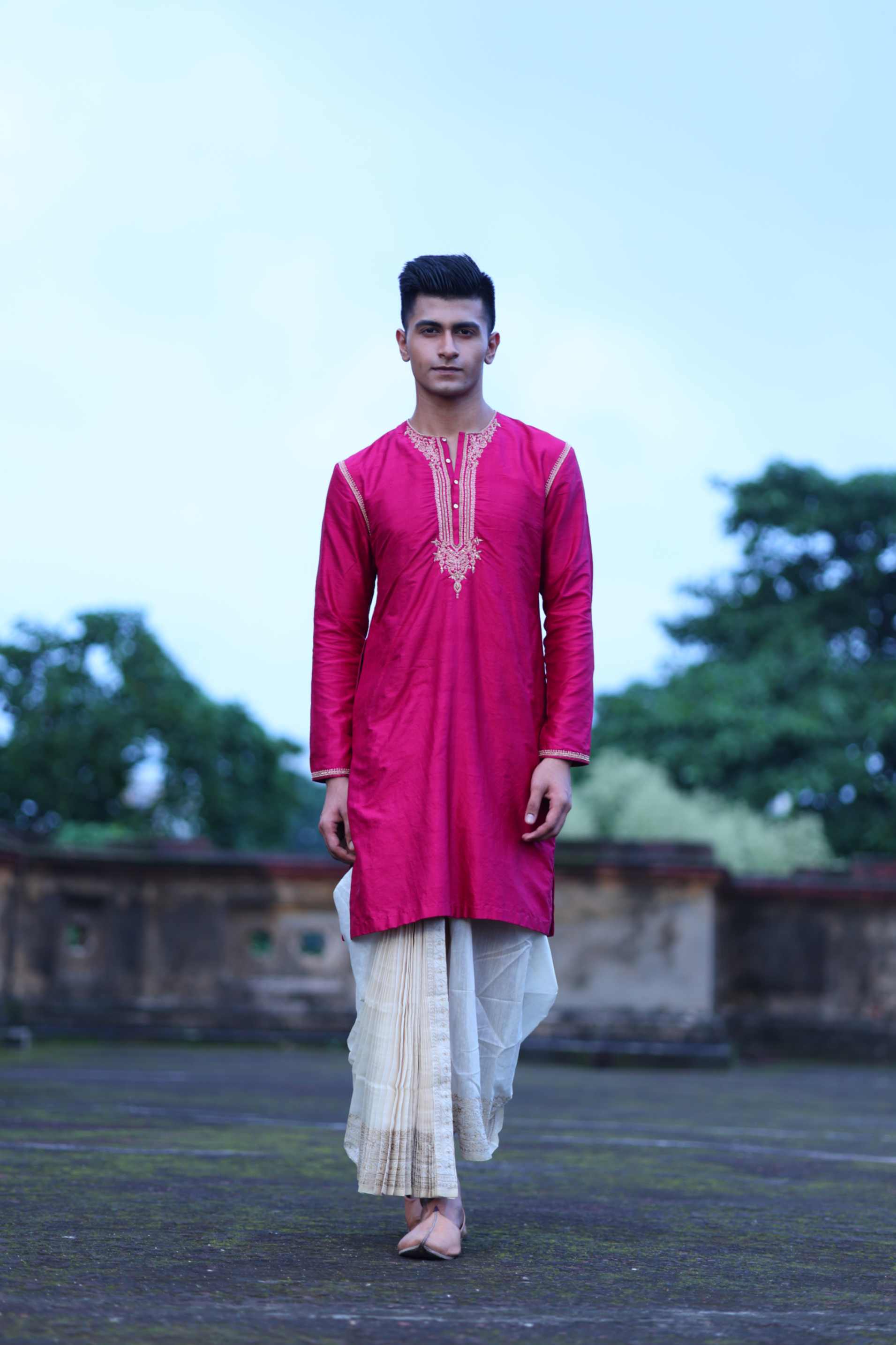 Pure Silk Kurta