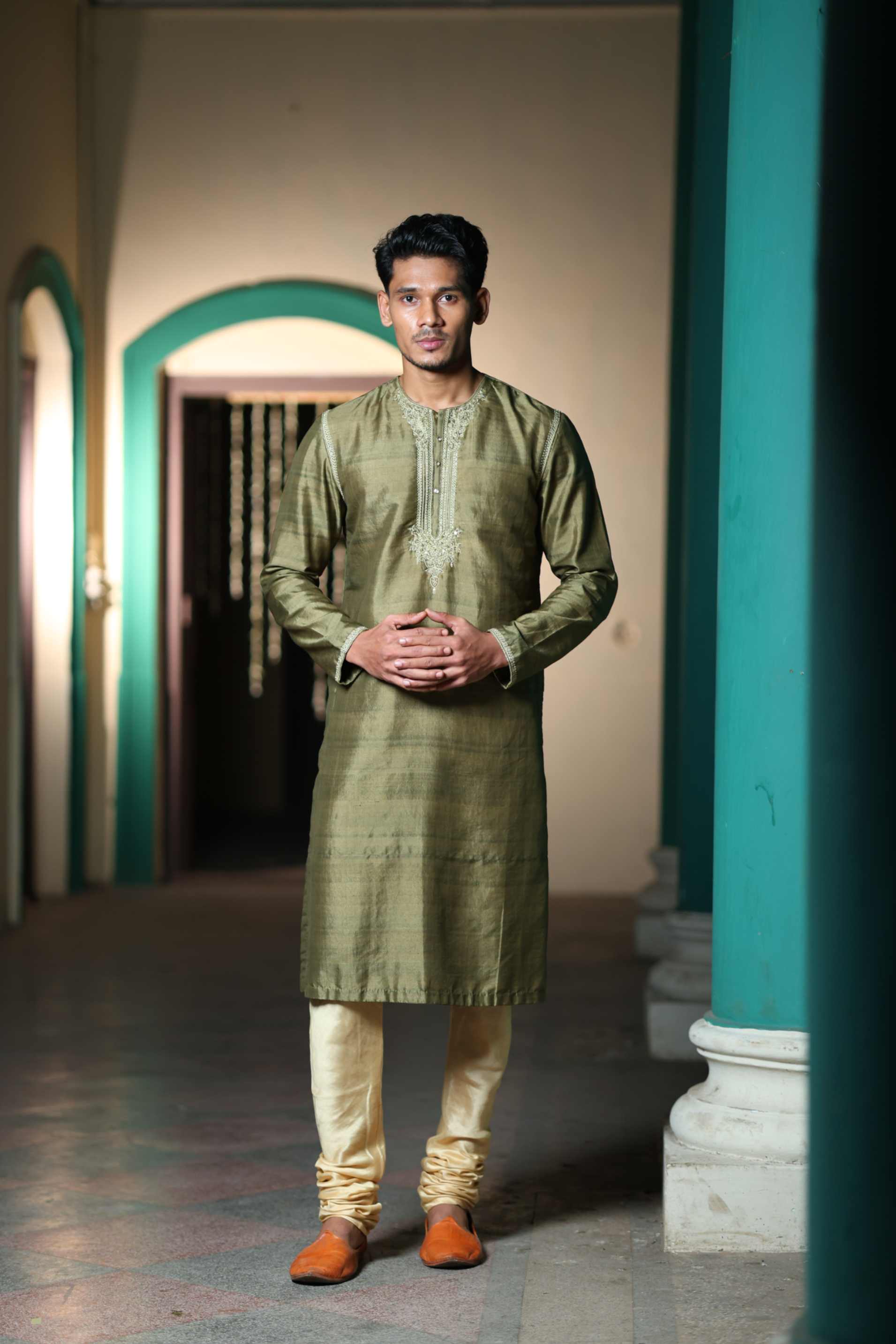 Pure Silk Kurta