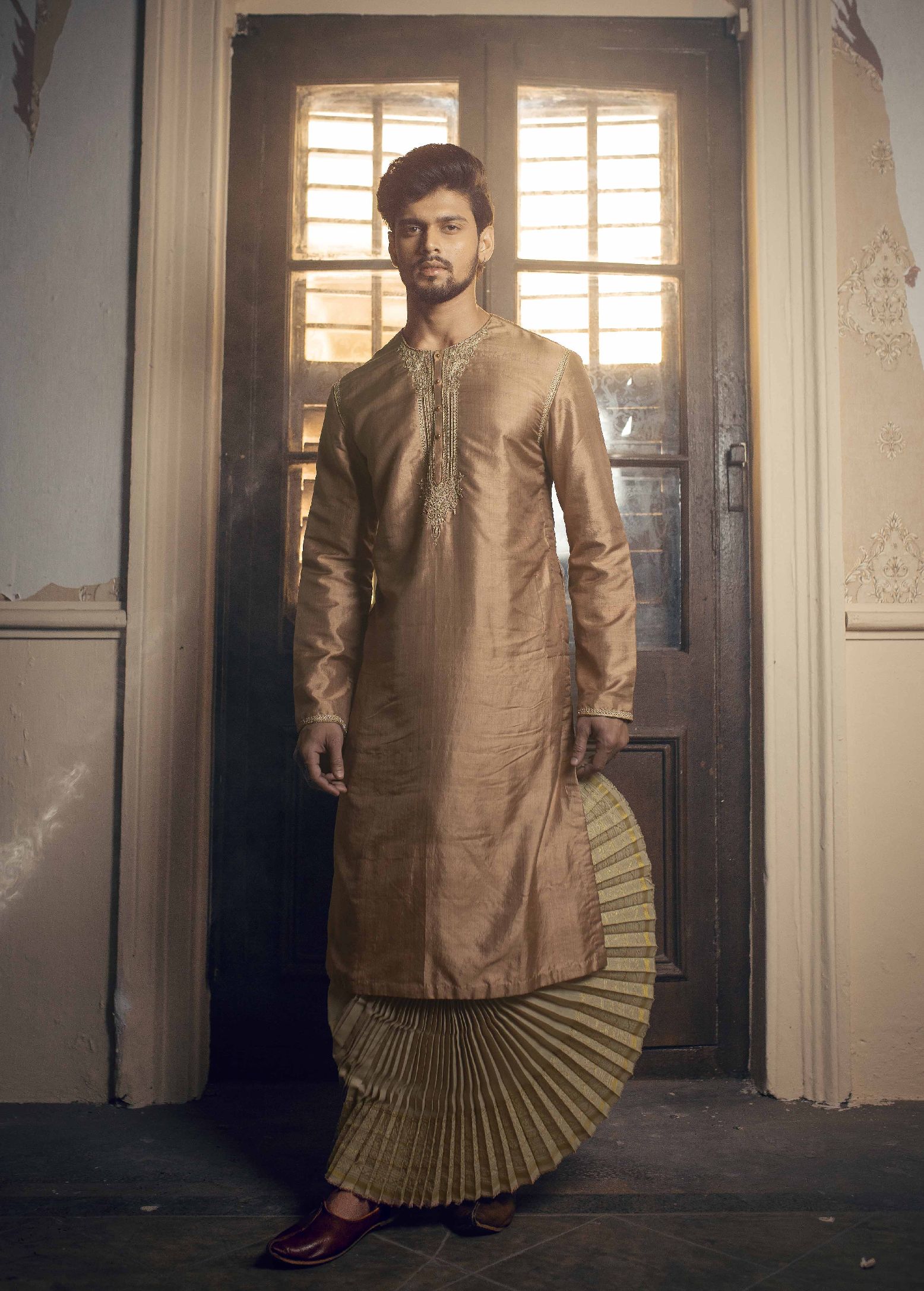 Pure Silk Kurta