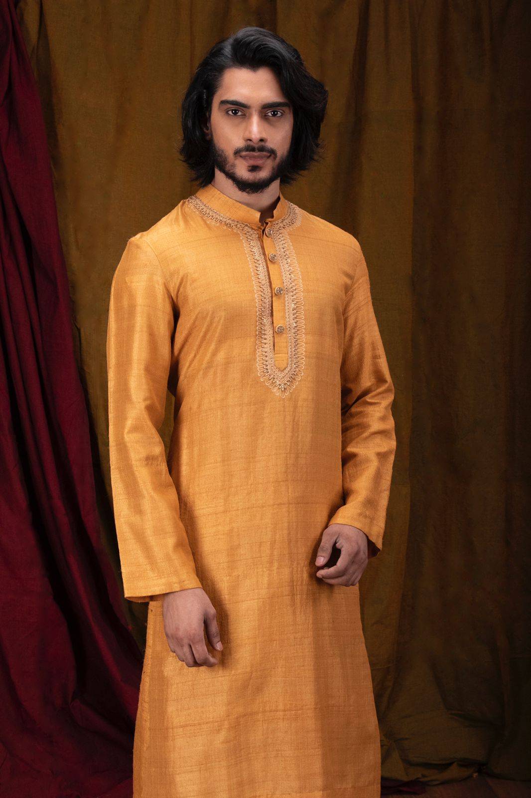 Tussar Silk Kurta