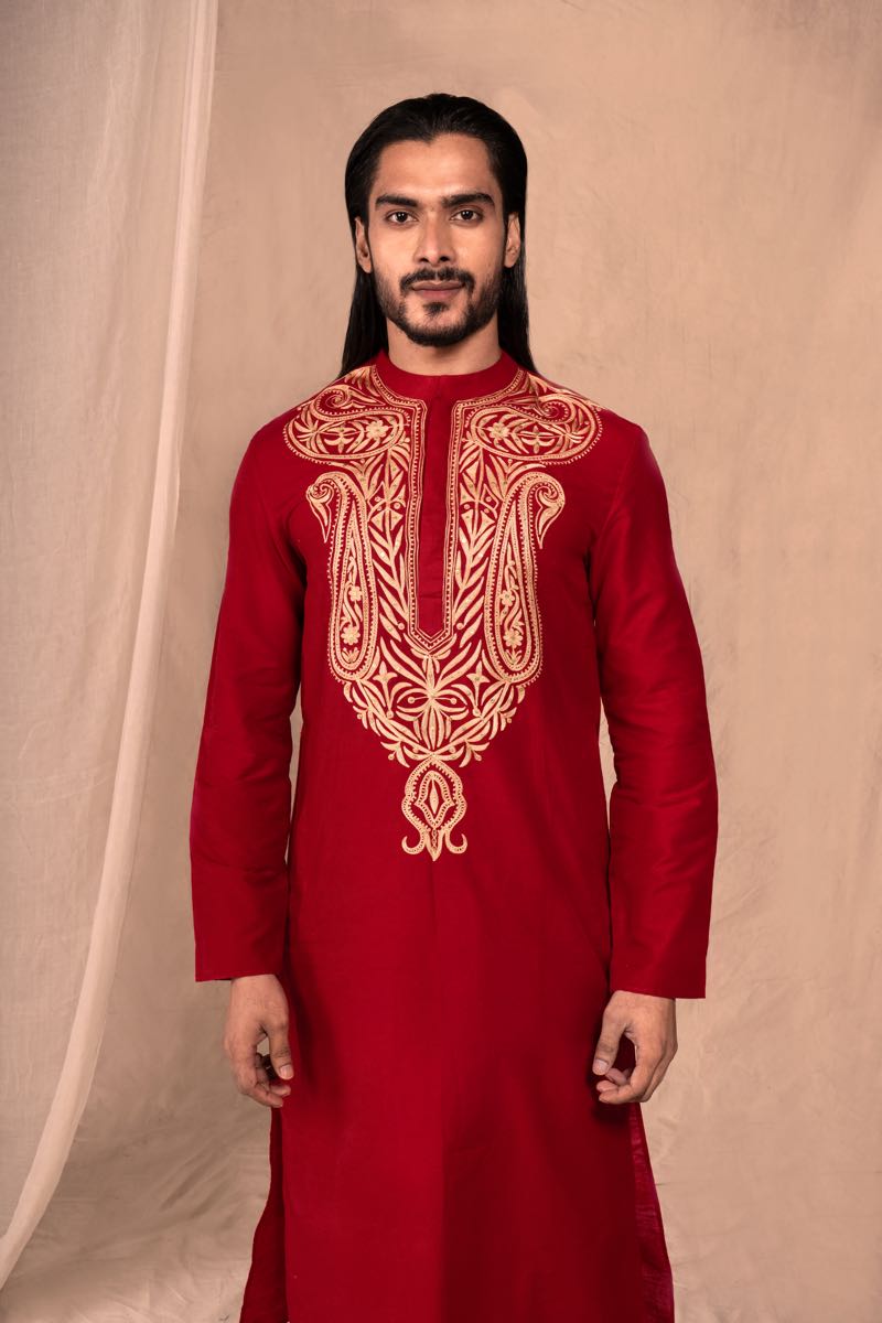 Pure Silk Kurta