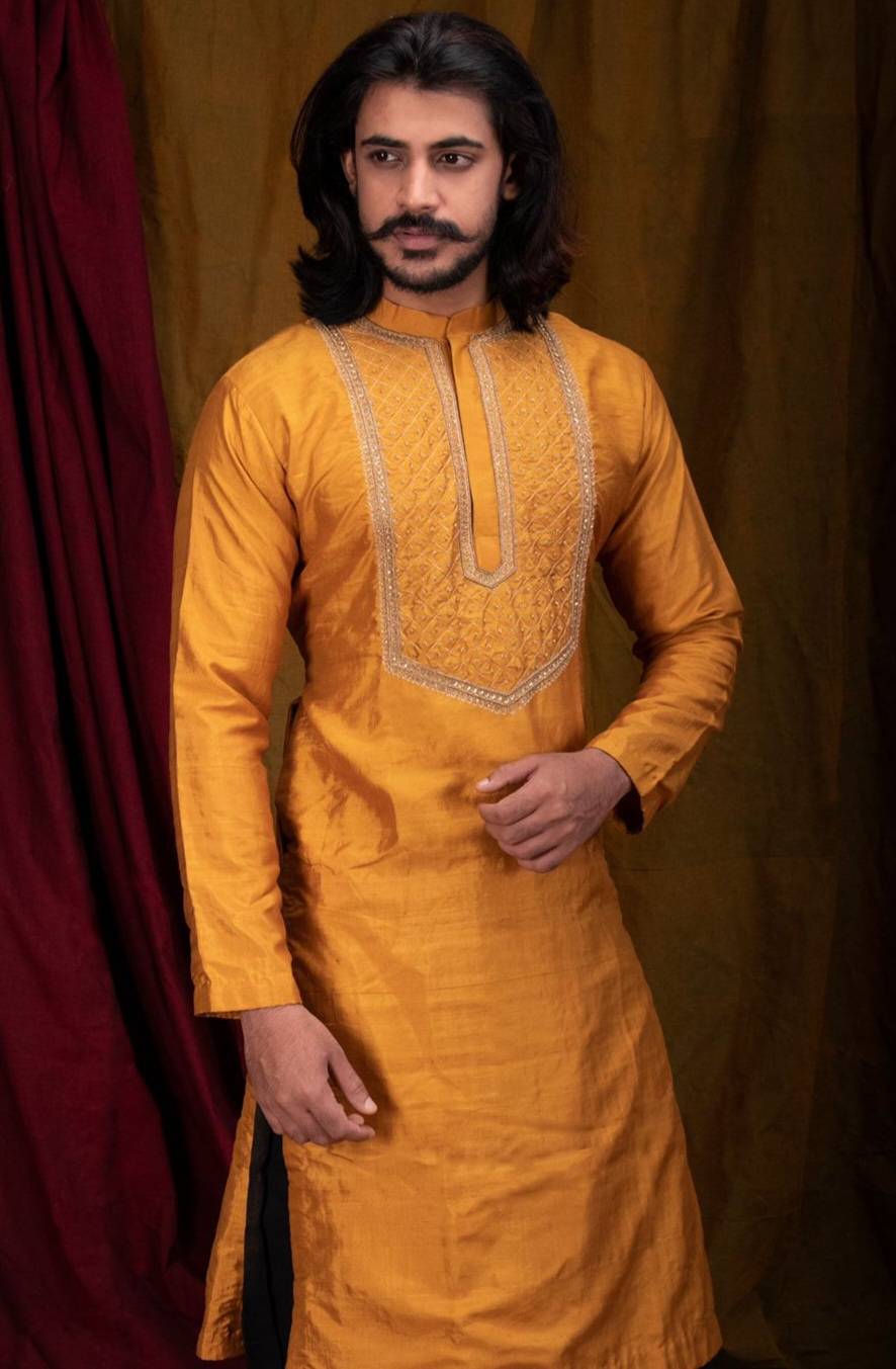Pure Silk Kurta