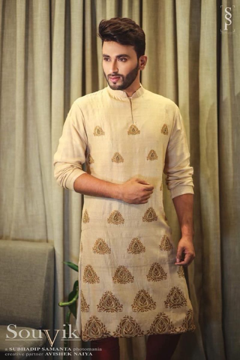 Tussar Silk Kurta